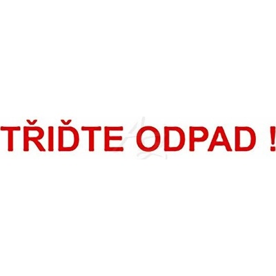 informační samolepka, "TŘIĎTE ODPAD !", 200x40mm