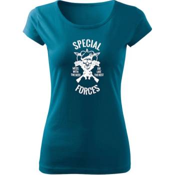 Dragowa dámske tričko special forces petrol blue