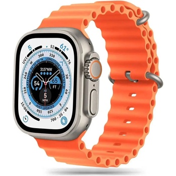 Tech-Protect Каишка Tech-Protect IconBand Pro за Apple Watch 4 / 5 / 6 / 7 / 8 / 9 / SE / Ultra 1 / 2 (42/44/45/49 mm), оранжева (9490713930212)