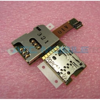 Čtečka SIM a microSD Nokia E51, originální - 0203436