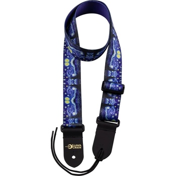 Image 1 of Luna Ukestrap Starry Night Колан за укулеле (STRAP-LUNA-UKE-STR)