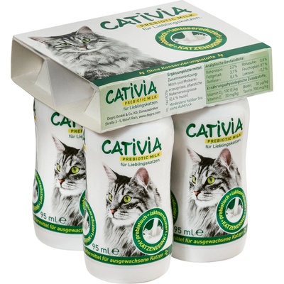 Cativia kočičí mléko 4 x 95 ml