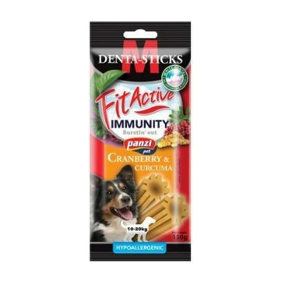Panzi FitActive Denta Sticks Hypoallergenic Immunity M maškrta psy pre 150 g