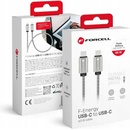 Forcell C237 USB-C na USB-C QC4.0 3A/20V PD60W, 1m, stříbrný