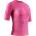 X-Bionic Дамска тениска X-Bionic Women's Effektor Shirt S/S Running shirt - Neo Pink / X White (916-3657-0113)