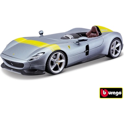 Bburago Ferrari Monza SP1 Silver modrá 1:24