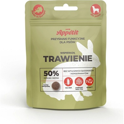 Comfy Funkčná pochúťka pre psy Trávenie 70 g