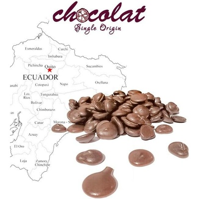 Single Origin mléčná Ecuador 32% pecky 12 kg
