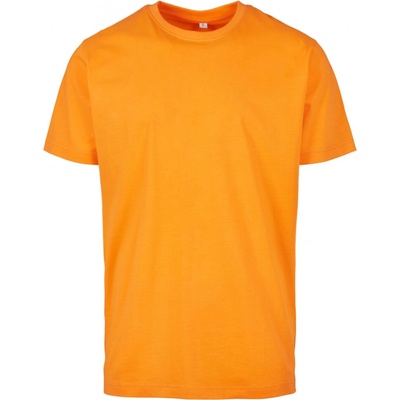 Build Your Brand pánske tričko s okrúhlym výstrihom BY004 Paradise orange