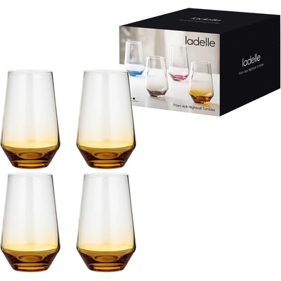Стъклени чаши в комплект от 4 бр. за коктейли 400 ml Prism - Ladelle (60795)