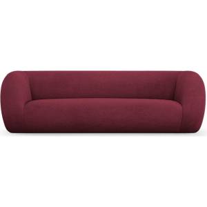 Cosmopolitan Design Диван от плат букле в цвят бордо 230 cm Essen - Cosmopolitan Design (COS_3S_101_F1_ESSEN5)