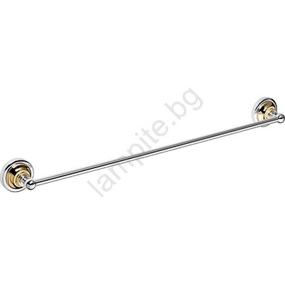 Bemeta Държач за кърпи 66, 5x6, 5 см сребърен/златен (BD0424)