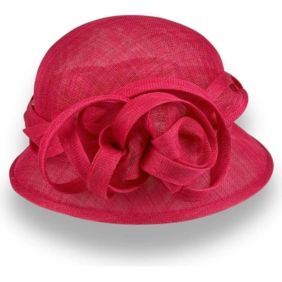 Krumlovanka dámský slavnostní klobouk Cloche KDSL-11 růžový