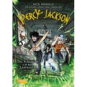 Percy Jackson (Comic) 4: Die Schlacht um das Labyrinth | Rick Riordan, Robert Venditti, Attila Futaki (ISBN: 9783551775641)