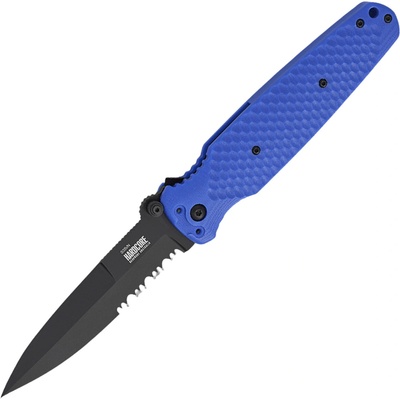 Hardcore Hardware HHA Covert Folder Series Spear Point PVD Blade Covert 01 BLU