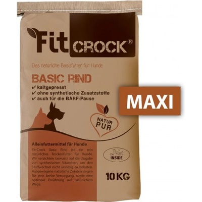 cdVet Fit-Crock Basic Hovädzie lisované za studena Maxi 10 kg