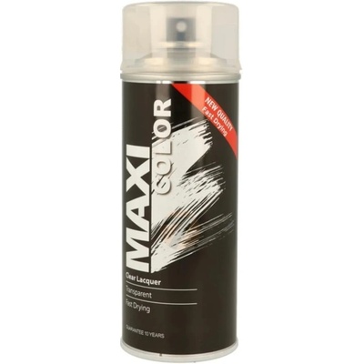 Maxi Color rýchloschnúci lesklý v spreji 400 ml číry lak