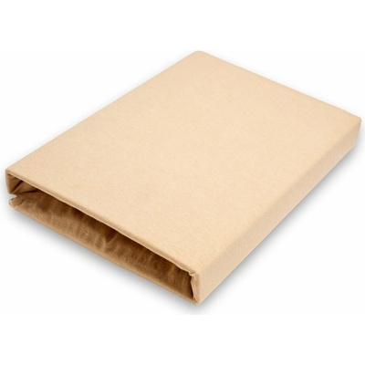 Brotex jersey prostěradlo Exclusive světle béžové 90x200