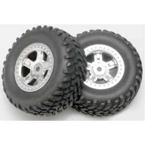 Traxxas колело 1.4/1.8", диск SCT сатенен, гума SCT (2)