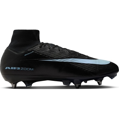 Nike Футболни бутонки Nike Zoom Mercurial Superfly 10 Elite Adults Soft Ground Football Boots - Black/Blue