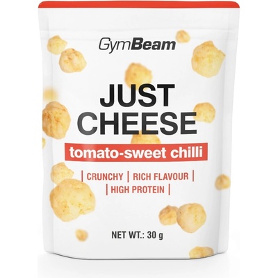 GymBeam Sýrový snack Just Cheese tomato sweet chilli 30 g