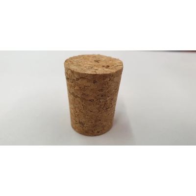 Zátka korok kónická 27 x priemer 24/21 mm - 10 ks
