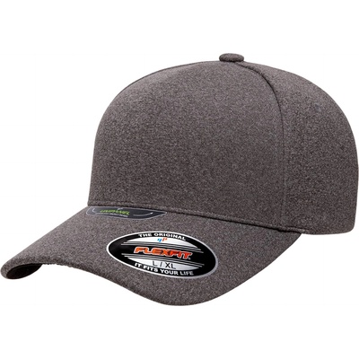 Urban Classics Шапка с козирка Unipanel Melange Cap melangeheathergrey S/MUB-5577UP-04930 - Черен, размер L/XL