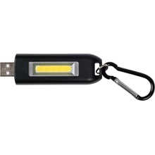 Prívesok na kľúče BasicNature USB LED čierna
