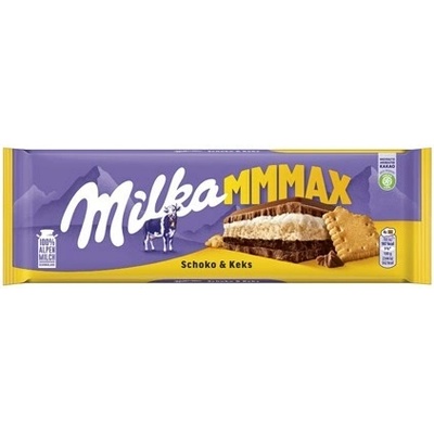 Milka Choco&Biscuit čokoláda 300 g