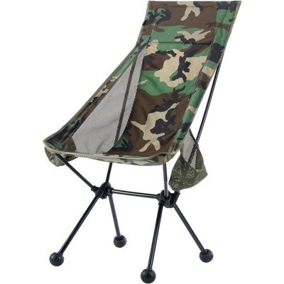 Helikon-Tex Ľahká veľká skladacia stolička traveler US Woodland