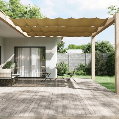 vidaXL Vertikální markýza béžová 180 x 800 cm oxfordská látka