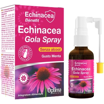 Optima Naturals Спрей за гърло с ехинацея - 20 мл