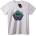 NOONEBRAND Тениска Неонов Лъвски Глава - 2XL, White