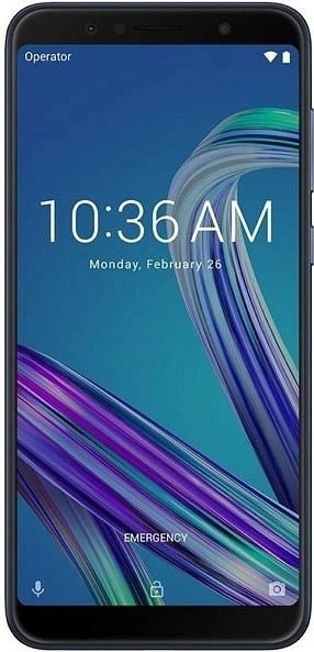 Custodia In Pelle Con Portacarte E Supporto Per Asus Zenfone Max Pro M1 ZB601KL/ZB602KL - Chiusura Magnetica E Finestra Di Notifica