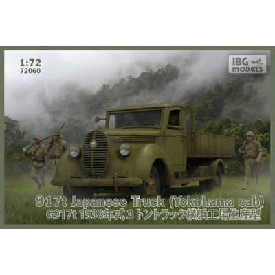IBG Models 917t Japanese Truck Yokohama Cab 1:72