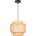 Polux Пендел BERTA 1xE27/20W/230V Ø 50 см бамбук (SA2239)