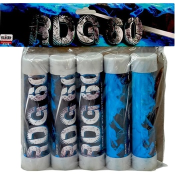 Dýmovnice škrtací modrá 5 ks