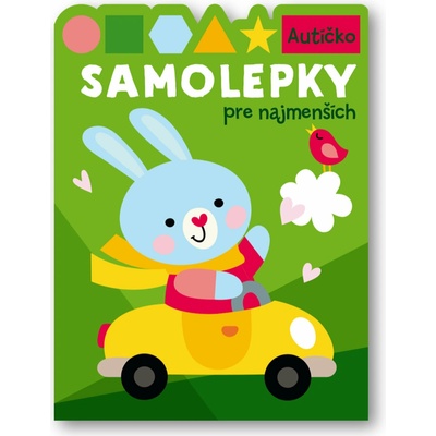 Autíčko samolepky pre najmenších