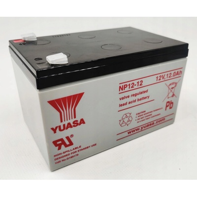 YUASA NP12-12 12V 12Ah – Zboží Živě