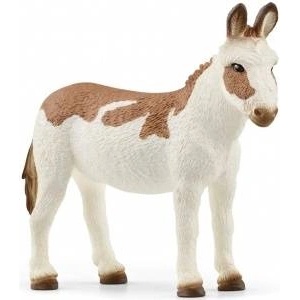 Schleich Farm World Amerikanischer Esel, gefleckt