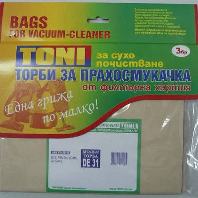 ТОРБИ ЗА ПРАХОСМУКАЧКА toni (3800091802685)