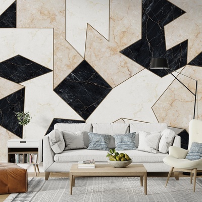 Art Gift Decor Фототапет - Пъзел от мрамор