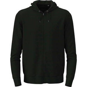 Stedman classic zip hoodie st4500 / Унисекс суичър с цип - черен 3xl xxxl (st4500blo3xl)
