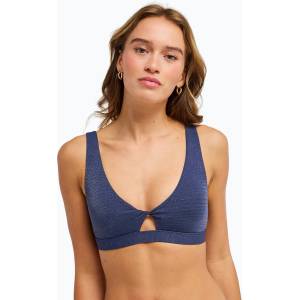 Roxy Горнище на бански костюм ROXY Paradise Wave Elongated Tri mood indigo