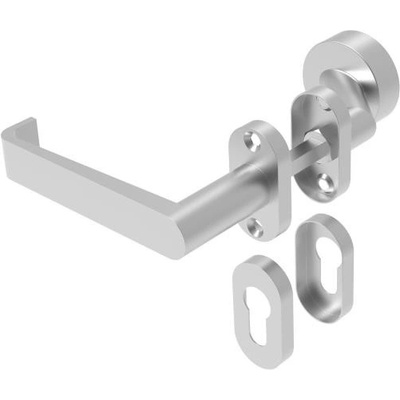 Umakov Kľučka guľa pevná - pár, AISI 304, K320, L135mm D8/15G-L-i