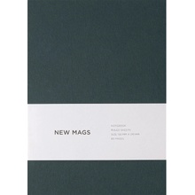 New Mags Linajkovaný zošit Moss Green A5