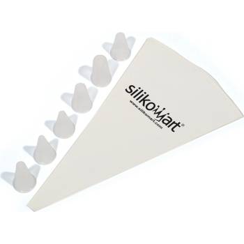 Silikomart Сладкарски ръкав - декоратор Silikomart с приставки 7 части (70.033.99.0060)