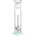 WENKO 22992100 - Четка за тоалетна DEBAR 18x73 cm неръждаема стомана/сатин/бяла (WE0053)