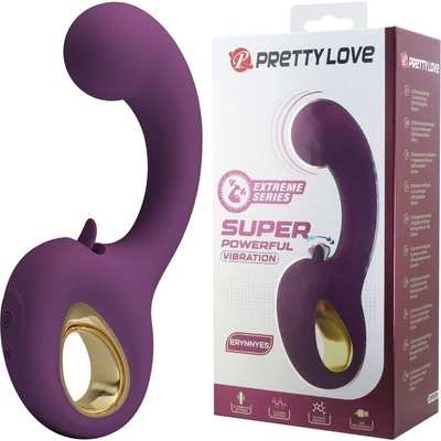 Pretty love brynnlee rechargeable vibrator with oral stimulator 10 vibrations & 5 licking function
