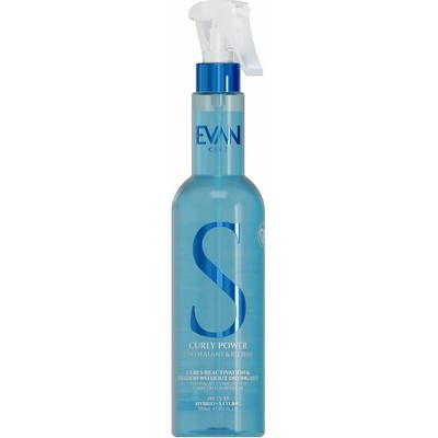 Evan Curly Power SEALANT & REFRESH - uzatvárač vlasovej kutikuly a refresh kučier, 300 ml